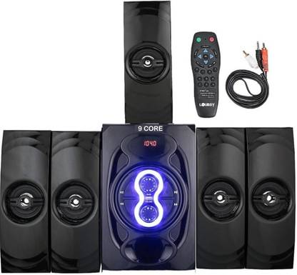 9 CORE HT-5.1 MULTIMEDIA SPEAKER SYSTEM 200 W Bluetooth Home Theatre