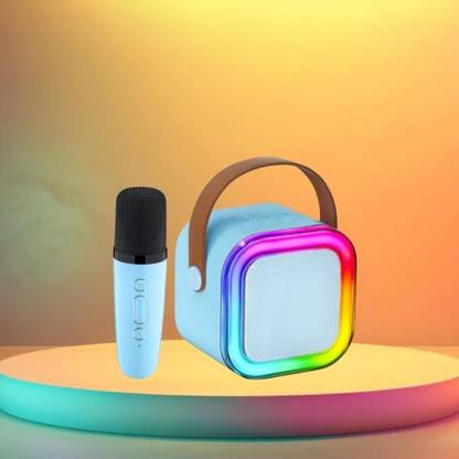 GUGGU Bluetooth Speaker with mic Karaoke, FM Radio, AUX, USB, SD, RGB Light EffectN494 5 W Bluetooth Home Theatre