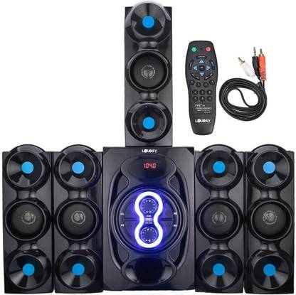 LOUDSY Best Home Theatre 5.1 Channel Speaker Party Speaker With Loud Bass 200 W Bluetooth Home Theatre