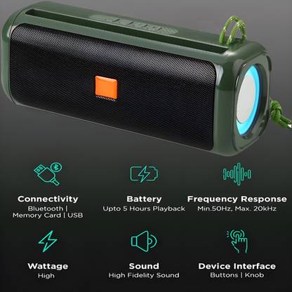 MSNR BPL-430 Dj Bass Bar Studio Bluetooth Soundbar Moviebar With High Powerful Sound2 10 W Bluetooth Soundbar
