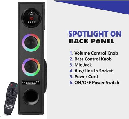 Xhimdun G90HPN HOME THEATRE TOWER SPEAKER 110 W Bluetooth Home Theatre