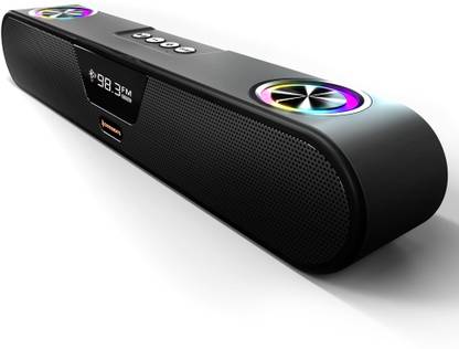 CrossBeats Blaze B24 8 Hrs Playback|RGB LEDs|SnapCharge Battery|TWS Feature|24 W 24 W Bluetooth Home Audio Speaker
