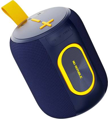 Nu Republic Sonicpop 2000 Wireless 20W Speaker,in-built mic, 66mm Dynamic Driver,RGB Lights 20 W Bluetooth Speaker  (Blue, Stereo Channel)