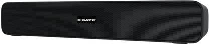 Egate 201 | Dual Passive Radiators for 2X Bass, Upto 12 Hrs Playback, 1200 mAh Battery 16 W Bluetooth Soundbar