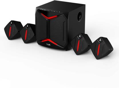 boAt Blitz 2000 Pro with Dynamic RGB LEDs, EQ Modes & Master Remote Control 160 W Bluetooth Home Theatre  (Space Black, 4.1 Channel) at Rs. 5999