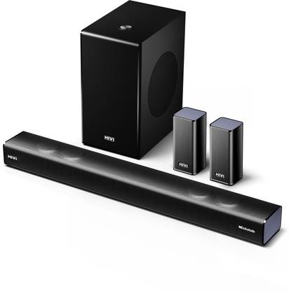 [For  ICICI Bank Credit Card] Mivi Fort S660 With Dolby Audio, 2 Satellite Speakers, Surround Sound 660 W Bluetooth Soundbar  (Black, 5.1 Channel)