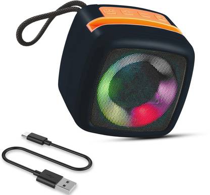 ZWOLLEX Powerful Sound And Deep Bass Wireless For Home Outdoor Travel 10 W Bluetooth Laptop/Desktop Speaker