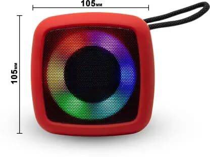 ZWOLLEX New 2023 Dual RGB Lights Outdoor Wireless Top Selling Bluetooth Speaker 10 W Bluetooth Laptop/Desktop Speaker