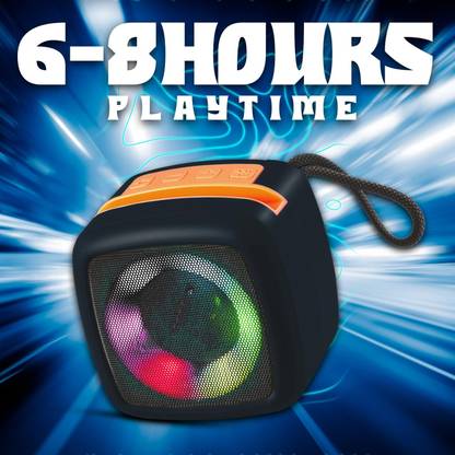 ZWOLLEX Free Sample Wireless Bluetooth Speaker With Led Light Portable Outdoor Speaker 10 W Bluetooth Laptop/Desktop Speaker