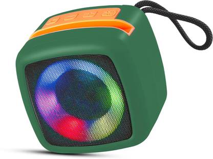 ZSIV Bluetooth Speaker Ultra Clear Audio & Passive bass Radiator, RGB Lights, V5.0 10 W Bluetooth Laptop/Desktop Speaker