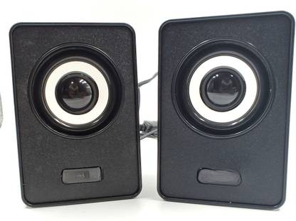 Faux Rabit Mini Portable Laptop/Desktop Speaker With Aux Input And Heavy bass 6 W Laptop/Desktop Speaker