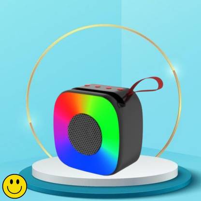 SACRO Sonic (PORTABLE BLUETOOTH DESKTOP SPEAKER)Crystal Clear Sound With RGB LightE150 10 W Bluetooth Laptop/Desktop Speaker