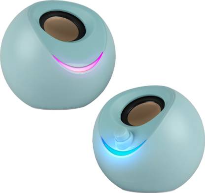 ZEBRONICS Zeb-Blues (Zeb-APCPK 1) 8 W Mobile/Tablet Speaker (Sky Blue, 2.0 Channel)