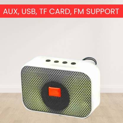 Echomate M412(PORTABLE WIRELESS SPEAKER) Dynamic Thunder Sound Support SD Card/USBT62 5 W Bluetooth Speaker