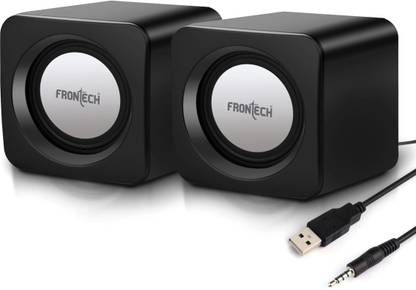 Frontech Premium 2.0 Channel USB Powered Speakers with 1.5W x 2 Output, AUX Input 3 W Laptop/Desktop Speaker
