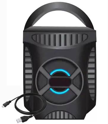 F FERONS BEST BUY LZ-3102 Trolley Wireless Led Disco Light subwoofer sound system with DJ light Carry Handle-Travel Speaker Support Bluetooth, FM Radio, USB, Micro SD Card Reader, AUX with 10 W Bluetooth Gaming Speaker