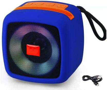 BASS BLING ™High Bass Portable Bluetooth Speaker With mobile holder 10 W Bluetooth Laptop/Desktop Speaker