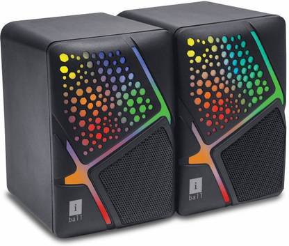 iball RGB Lightning Speaker 6 W Laptop/Desktop Speaker