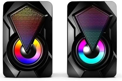 otoobest RM-601cs RGB Lights Computer Speaker 10 W Bluetooth Laptop/Desktop Speaker