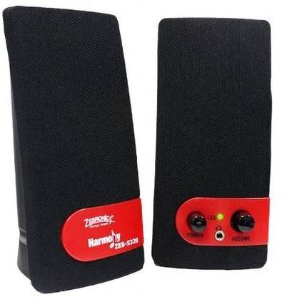 ZEBRONICS ZEB S320 HARMONY 2.0 MULTIMEDIA SPEAKER 4Mobile/Tablet Speaker 4 W Laptop/Desktop Speaker