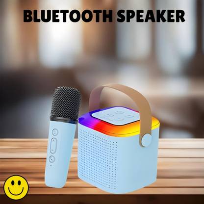 SACRO Y1 (PORTABLE BLUETOOTH DESKTOP SPEAKER) With Singing Mic Upto & 6Hr PlaytimeQ251 10 W Bluetooth Laptop/Desktop Speaker