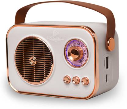 Monrix Bluetooth Wireless Speaker |10W RMS |USB/AUX Input | Hands-Free Calling (RM-363) 7 W Bluetooth Speaker