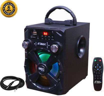 etmax NANO PLUS BLK 30 W Bluetooth Speaker