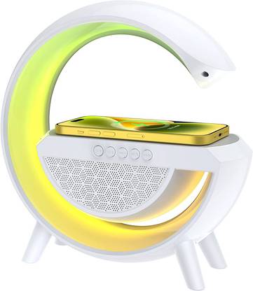 TechKing Wireless Charging Atmosphere Lamp with Bluetooth Speaker 5.6 W Bluetooth Speaker