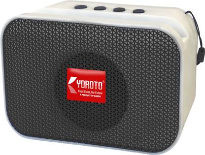 YOROTO Portable Speaker With Thunder Sound and High Bass 5 W Bluetooth Speaker