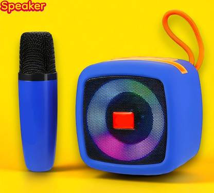 Sagaft X24 PORTABLE BLUETOOTH SPEAKER Dynamic Thunder Sound Wireless Mic RGB Light 5 W Bluetooth Speaker