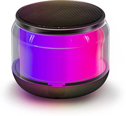 POSITIVE VIBES FOREVER Extra Bass Mini Speaker Portable Wireless Bluetooth RGB Colorful Party Speaker 5 W Bluetooth Speaker
