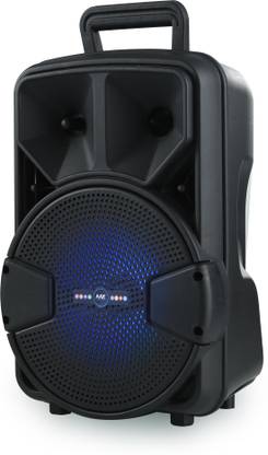 MZ M47VPA (PORTABLE KARAOKE SPEAKER) Dynamic Thunder Sound with 1 Wired Mic 10 W Bluetooth Speaker