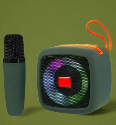 Khatusha X333 (PORTABLE BLUETOOTH SPEAKER) Dynamic Thunder Sound Wireless Mic RGB Light 5 W Bluetooth Speaker