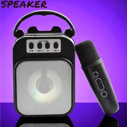 Ziddjeet A22 Bluetooth Karaoke Microphone and Speaker – Fun for Parties & Events 5 W Bluetooth Speaker