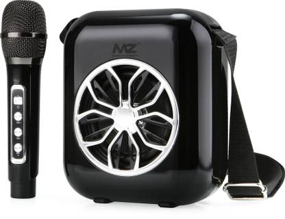 MZ M201 (PORTABLE BLUETOOTH SPEAKER) Dynamic Sound with wireless mics Karaoke 20 W Bluetooth Speaker