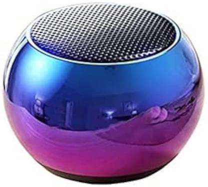 dlajh Mini Bluetooth Speaker with 4D Sound Powerful Audio, RGB Design 10 W Bluetooth Speaker