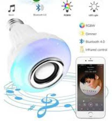 Clairbell OJI_420F_Bulb Bluetooth Speaker compatiable With all smartphones|devices 48 W Bluetooth Speaker