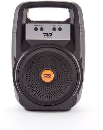 RD B-S24 8W Output, 10 Meter Range, 10 Hrs Playtime, BT v5.0, IPX4 Water Resistance 5 W Bluetooth Speaker