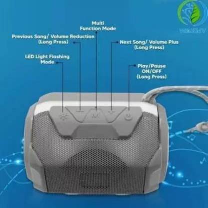 Clairbell TTT_482T_A005 BLUETOOTH SPEAKER SUPPORTED SD CARD,PEN DRIVE,FM,BUILT IN MIC 48 W Bluetooth Speaker
