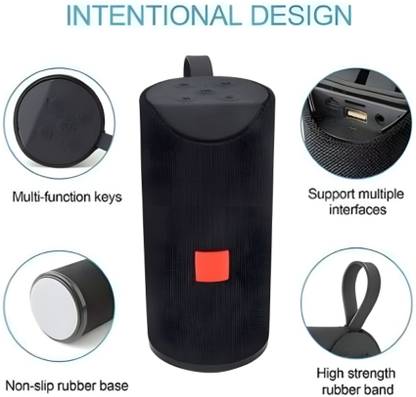 house of common Mini Bluetooth Speaker with Integrated FM Radio Receiver 9 W Bluetooth Speaker