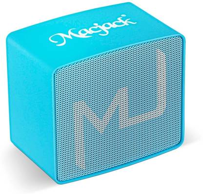 Macjack Wave 120 with 10H Playtime, Powerful Bass, Crystal Clear Sound & Built-in Mic 3 W Bluetooth Speaker