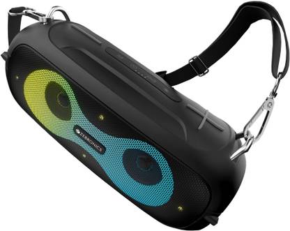 ZEBRONICS Music Bomb X Pro Portable wireless 22h Backup, TWS, USB, mSD, AUX 20 W Bluetooth Speaker
