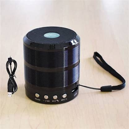 RECTITUDE Mini Bluetooth Speaker WS 887 with FM Radio,Memory Card Slot 10 W Bluetooth Speaker