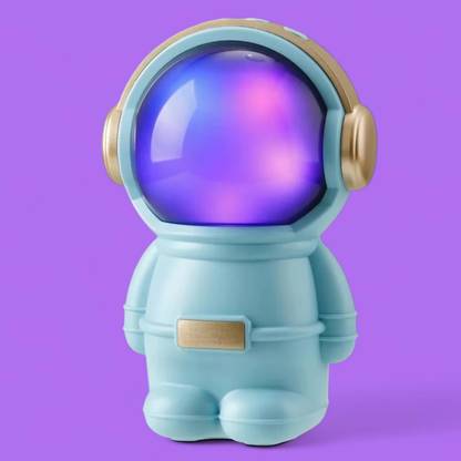 WOOS New astronaut Bluetooth Speaker with Inbuilt RGB 1200 Mah battery capacity 7 W Bluetooth Speaker