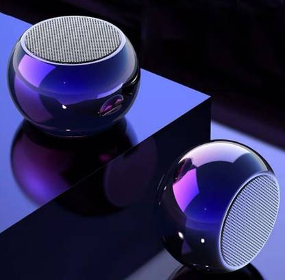 ModishOmbre MP3 player TWS BT Speaker with FM Radio, USB Port, Powerful Base, 7 Hours Play 5 W Bluetooth Speaker