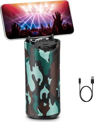 webster Portable Bluetooth Speakers with Mobile Holder, Support All Bluetooth Devices 10 W Bluetooth Speaker