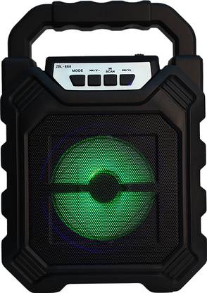 TECHMAZE Latest YD-668 Super Bass Bluetooth Wireless Portable YD 668 Speaker With Mic 10 W Bluetooth Speaker