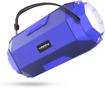 Varni S34 Light 6Hours Playtime with LED Torch, Mobile Stand, USB & TF Card 15 W Bluetooth Speaker