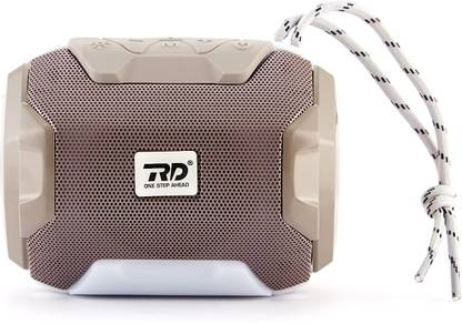 RD B-37 Speaker, IPX4, 1000 MAH Battery, 5 Hours Playtime, v5.0, 10 Meter Range, 5 W Bluetooth Speaker