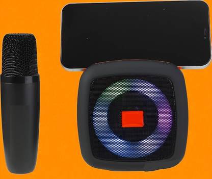 3BAAN X287 Portable Karaoke Machine – Wireless Mic & Speaker Combo for Family Fun 5 W Bluetooth Speaker